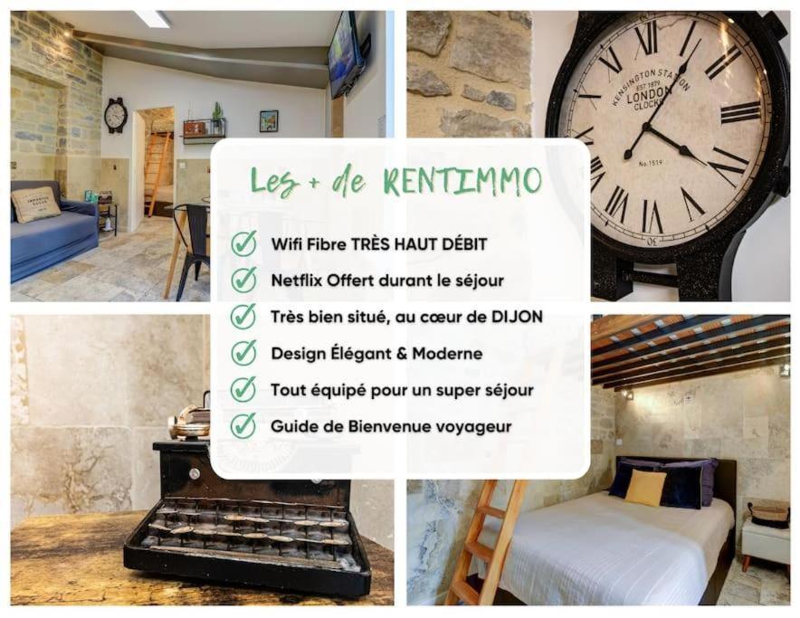 Апартаменты Le Coin Vintage - Familial - Hypercentre - Charme - Rent Immo Дижон Экстерьер фото